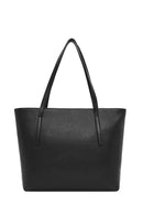 Women's Black Leather Classic Shoulder Bag | Derimod
