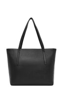 Women's Black Leather Classic Shoulder Bag | Derimod