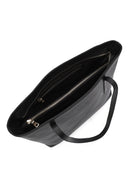 Women's Black Leather Classic Shoulder Bag | Derimod