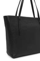 Women's Black Leather Classic Shoulder Bag | Derimod
