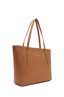 Women's Tan Leather Classic Shoulder Bag | Derimod