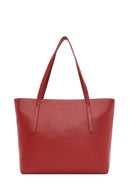 Women's Red Leather Classic Shoulder Bag | Derimod