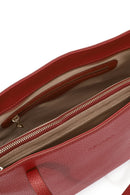 Women's Red Leather Classic Shoulder Bag | Derimod
