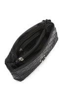 Women's Black Braided Chain Shoulder Bag | Derimod
