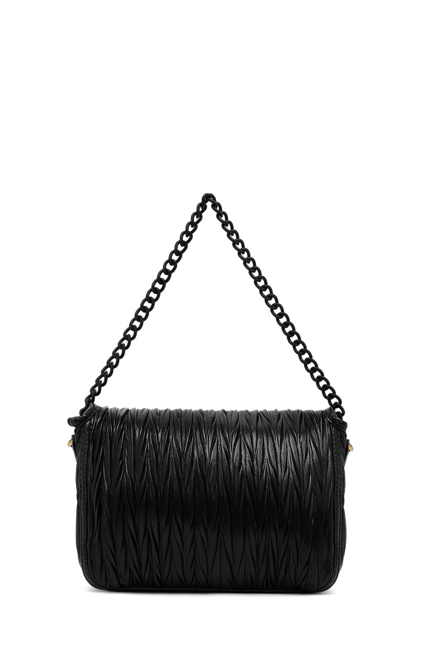 Women's Black Long Strap Crossbody Bag