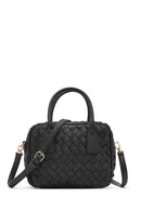 Women's Black Long Strap Braided Shoulder Bag | Derimod