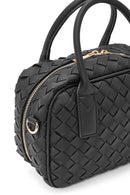 Women's Black Long Strap Braided Shoulder Bag | Derimod