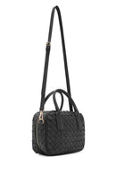 Women's Black Long Strap Braided Shoulder Bag | Derimod