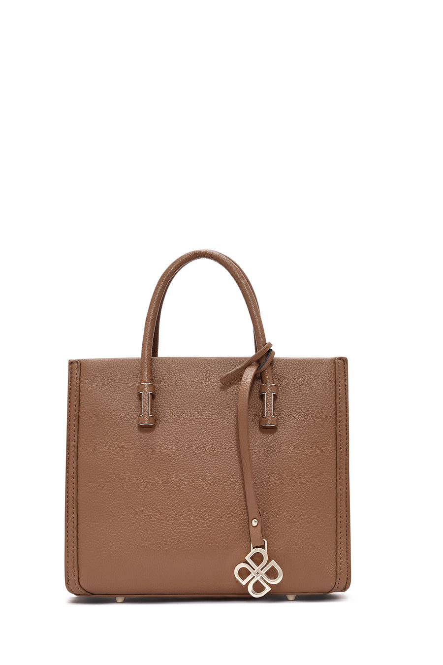 Women's Brown Long Strap Classic Handbag