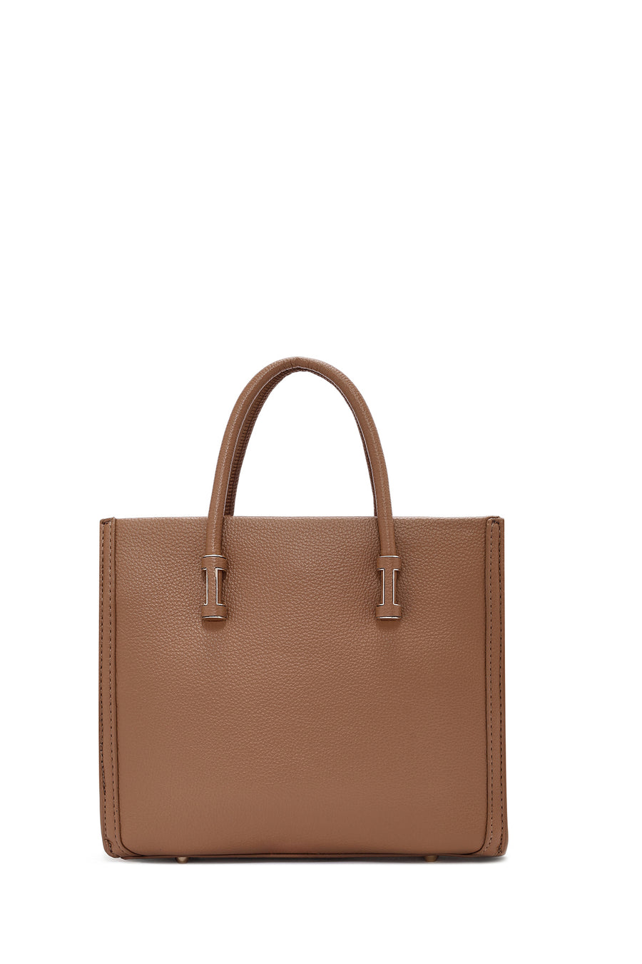 Women's Brown Long Strap Classic Handbag