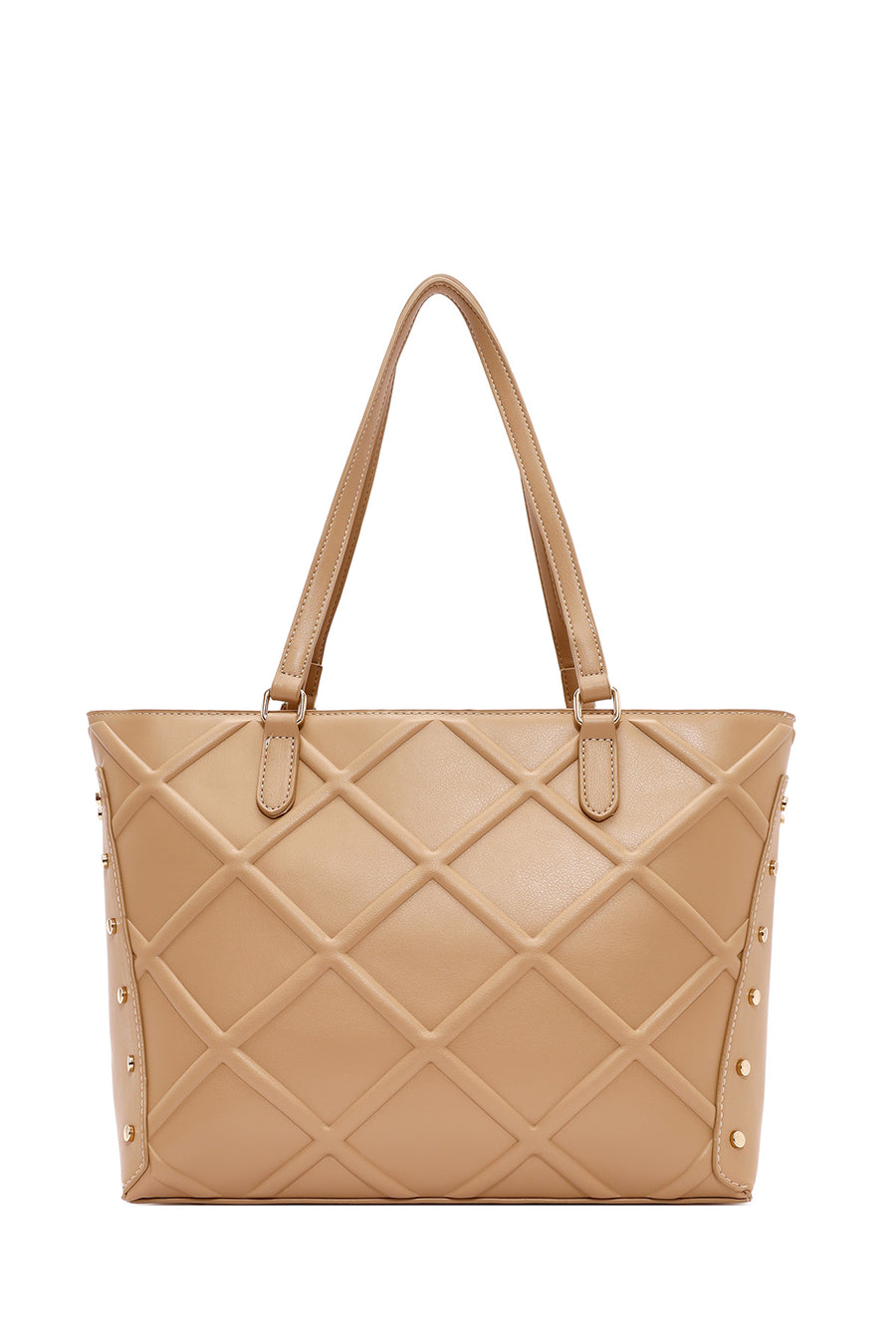 Women's Beige Printed Casual Shoulder Bag