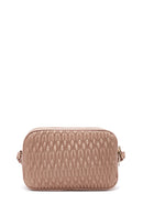 Women's Mink Long Strap Quilted Crossbody Bag | Derimod