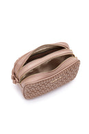 Women's Mink Long Strap Quilted Crossbody Bag | Derimod
