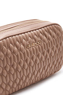 Women's Mink Long Strap Quilted Crossbody Bag | Derimod