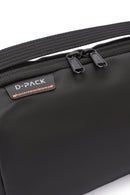 D-Pack Erkek Siyah Kumaş El Çantası | Derimod
