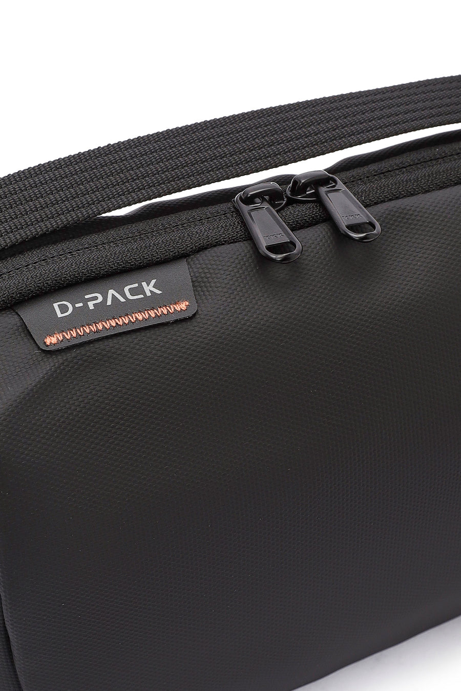 D-Pack Erkek Siyah Kumaş El Çantası