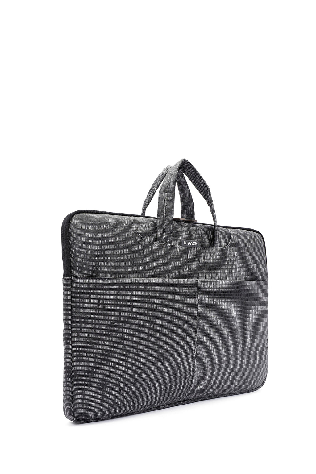 D-Pack Erkek Gri Kumaş Laptop Çantası