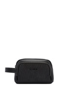 D-Pack Men's Black Fabric Handbag | Derimod