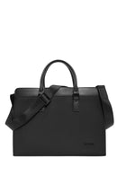 D-Pack Men's Black Long Strap Briefcase | Derimod