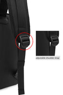 D-Pack Unisex Siyah Kumaş Sırt Çantası | Derimod
