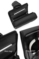 D-Pack Unisex Black Crossbody Bag | Derimod