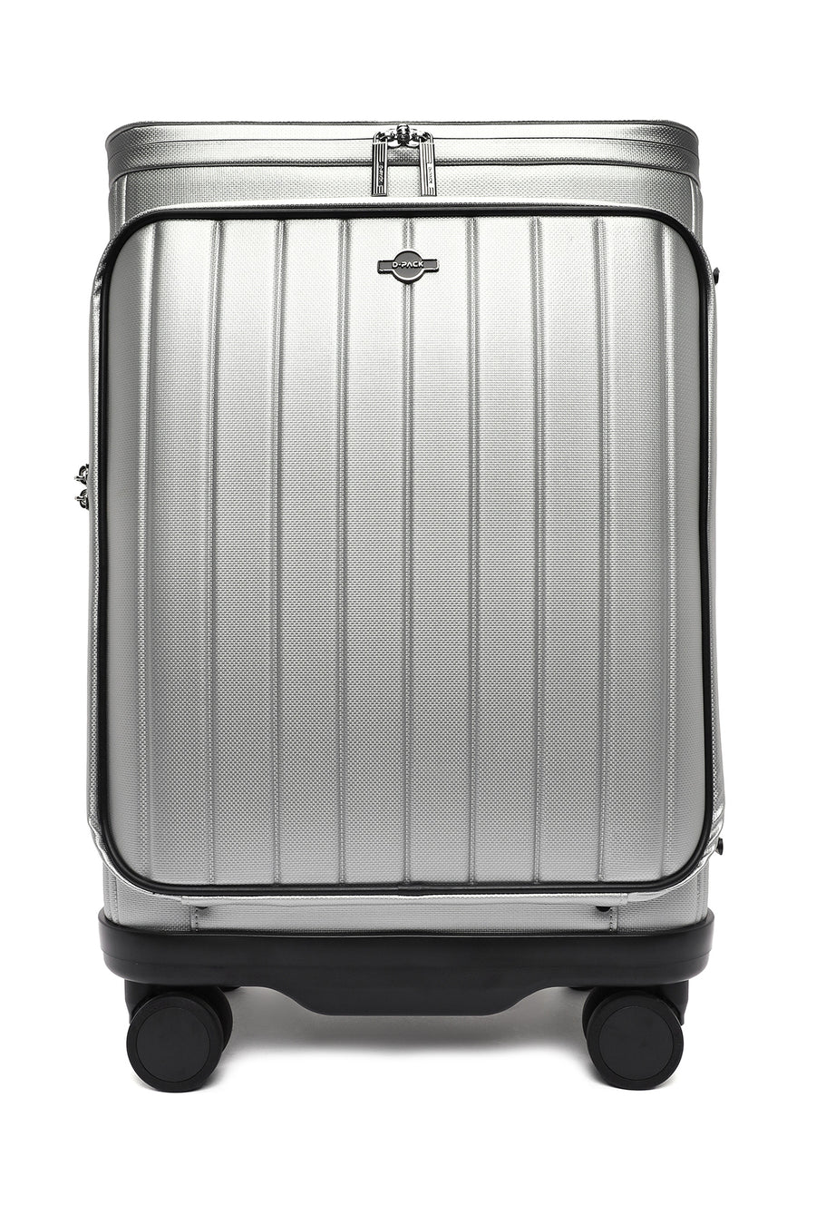 D-Pack Unisex Gray Cabin Size Suitcase 24WBD30226F | Derimod