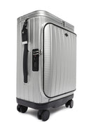 D-Pack Unisex Gray Cabin Size Suitcase | Derimod