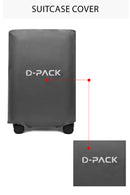 D-Pack Unisex Gray Cabin Size Suitcase | Derimod