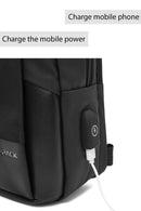 D-Pack Men's Black Tech Backpack | Derimod