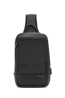D-Pack Men's Black Tech Backpack | Derimod