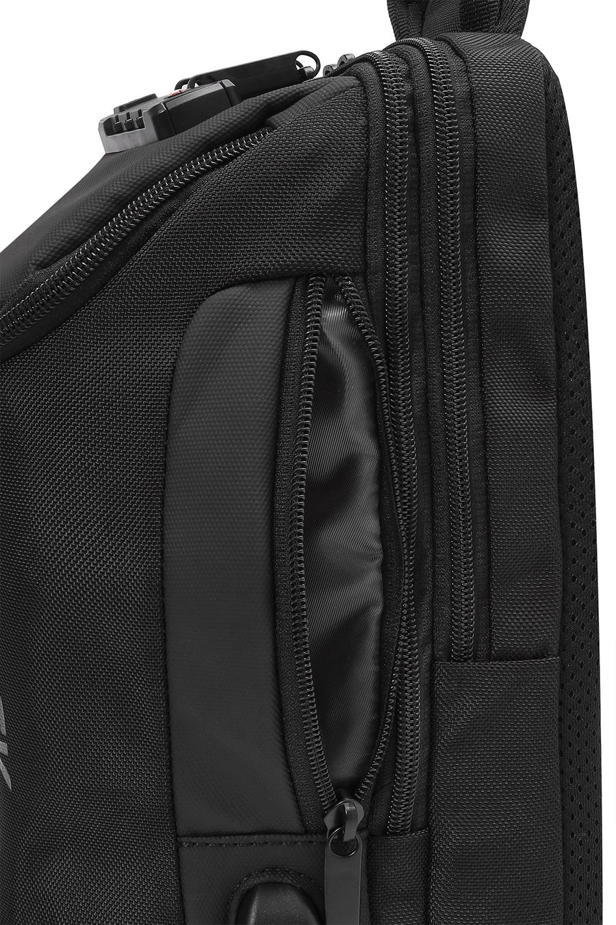 D-Pack Erkek Siyah Kumaş Çapraz Çanta