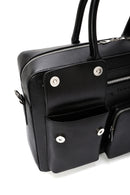 Men's Black Long Strap Briefcase | Derimod