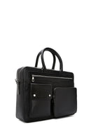 Men's Black Long Strap Briefcase | Derimod
