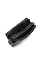 Men's Black Leather Handbag | Derimod