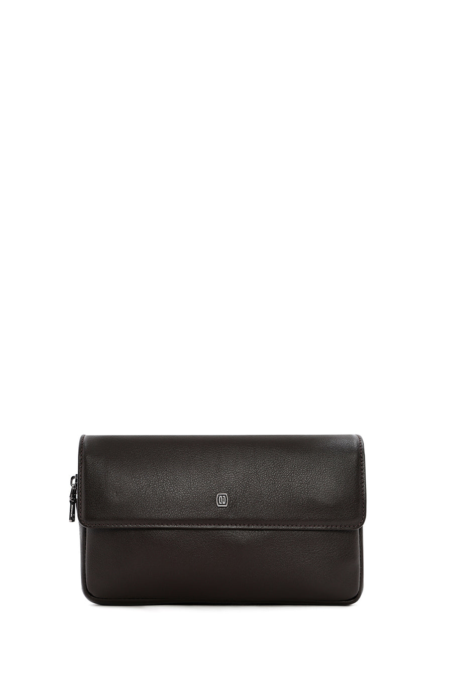 Men's Brown Leather Handbag 24WBD360118 | Derimod