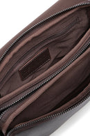 Men's Brown Leather Handbag | Derimod