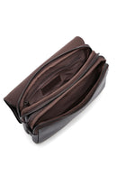 Men's Brown Leather Handbag | Derimod
