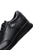 Women's Black Lace-Up Leather Casual Shoes | Derimod