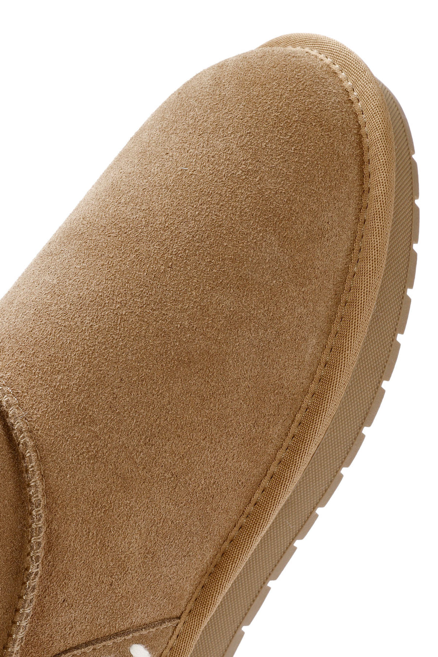 Women's Camel Fur Detailed Suede Leather Boots