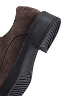 Women's Mink Lace-Up Suede Leather Casual Shoes | Derimod