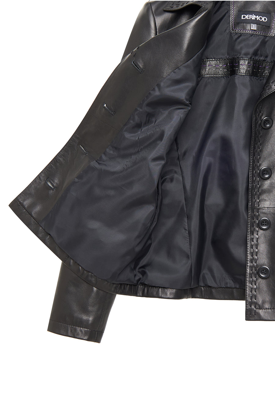 Giselle Women's Black Short Leather Jacket