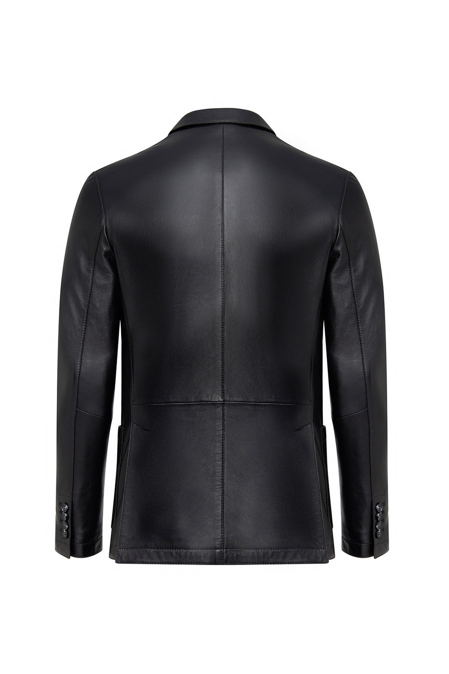 Dominic Men's Black Blazer Leather Jacket