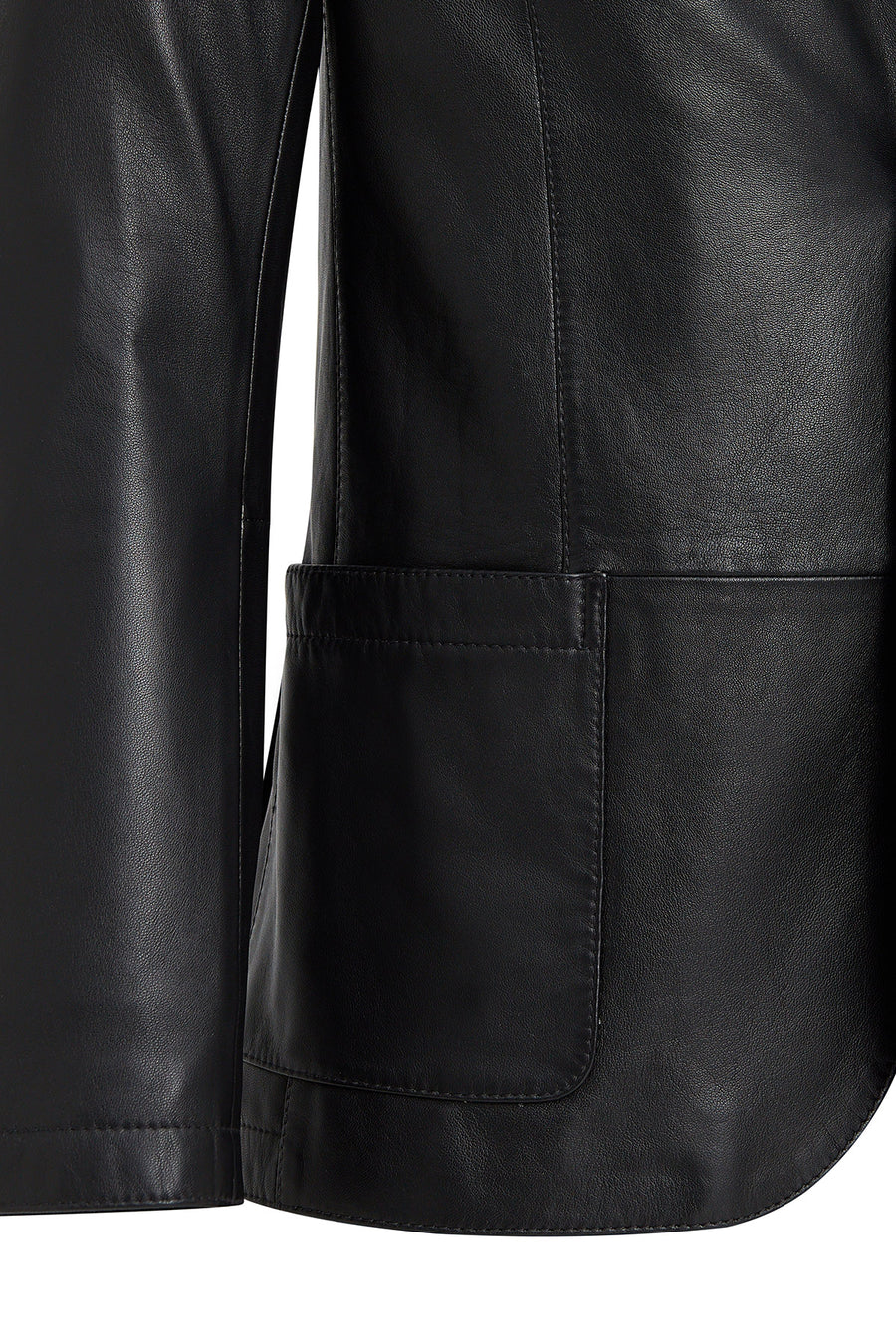 Dominic Men's Black Blazer Leather Jacket