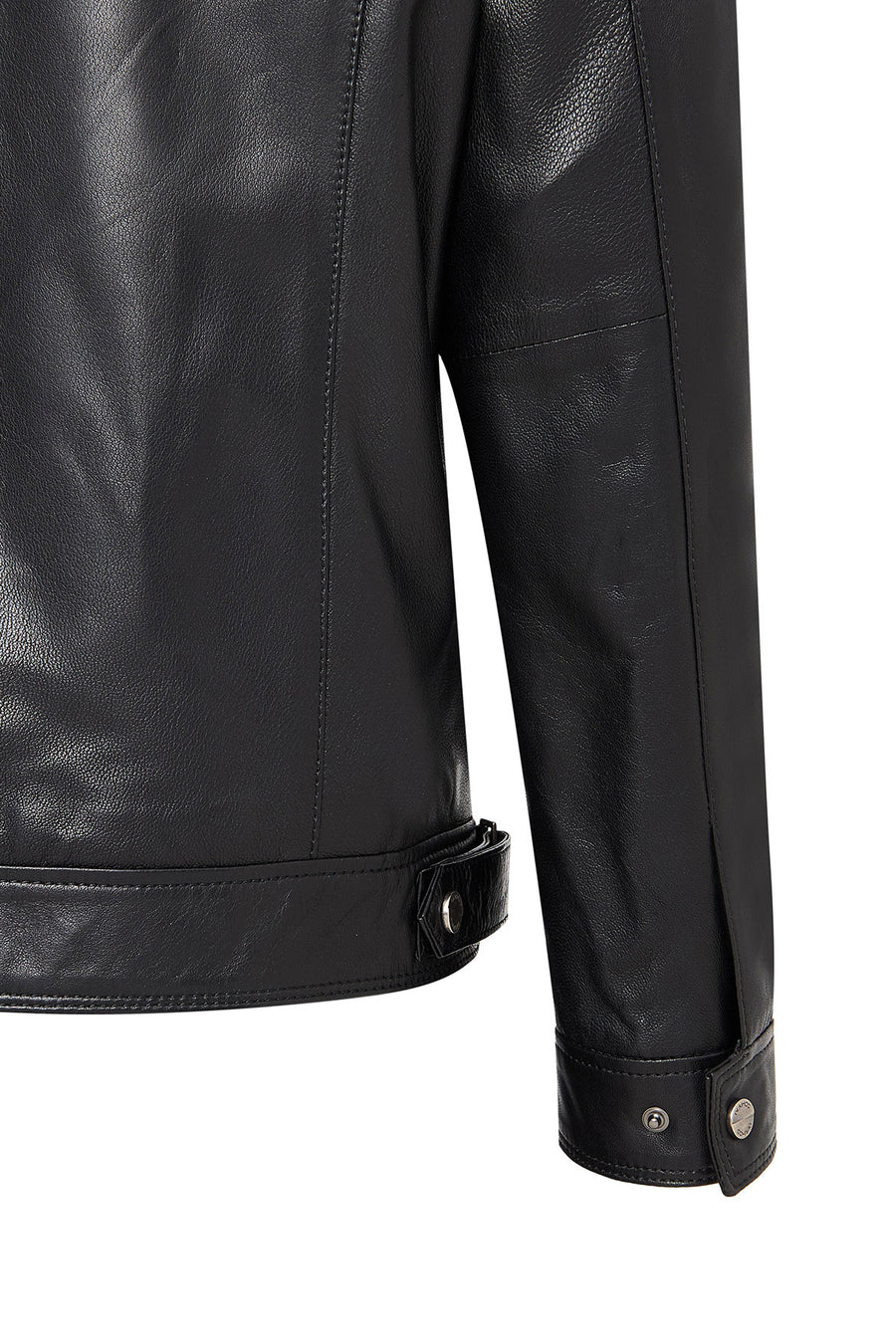 Muller-X (Plus) Men's Black Leather Jacket