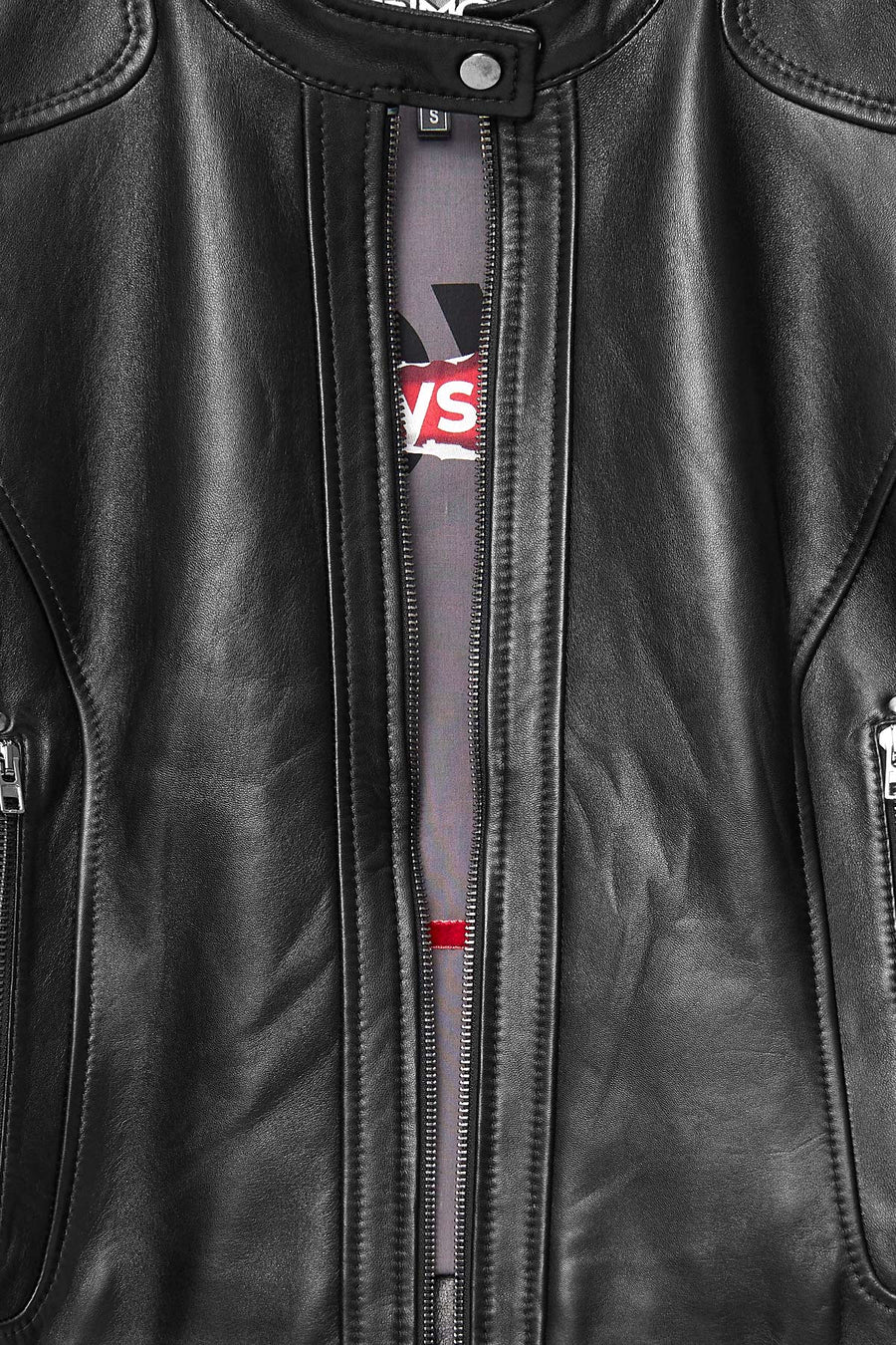 Glam Women's Black Short Leather Jacket