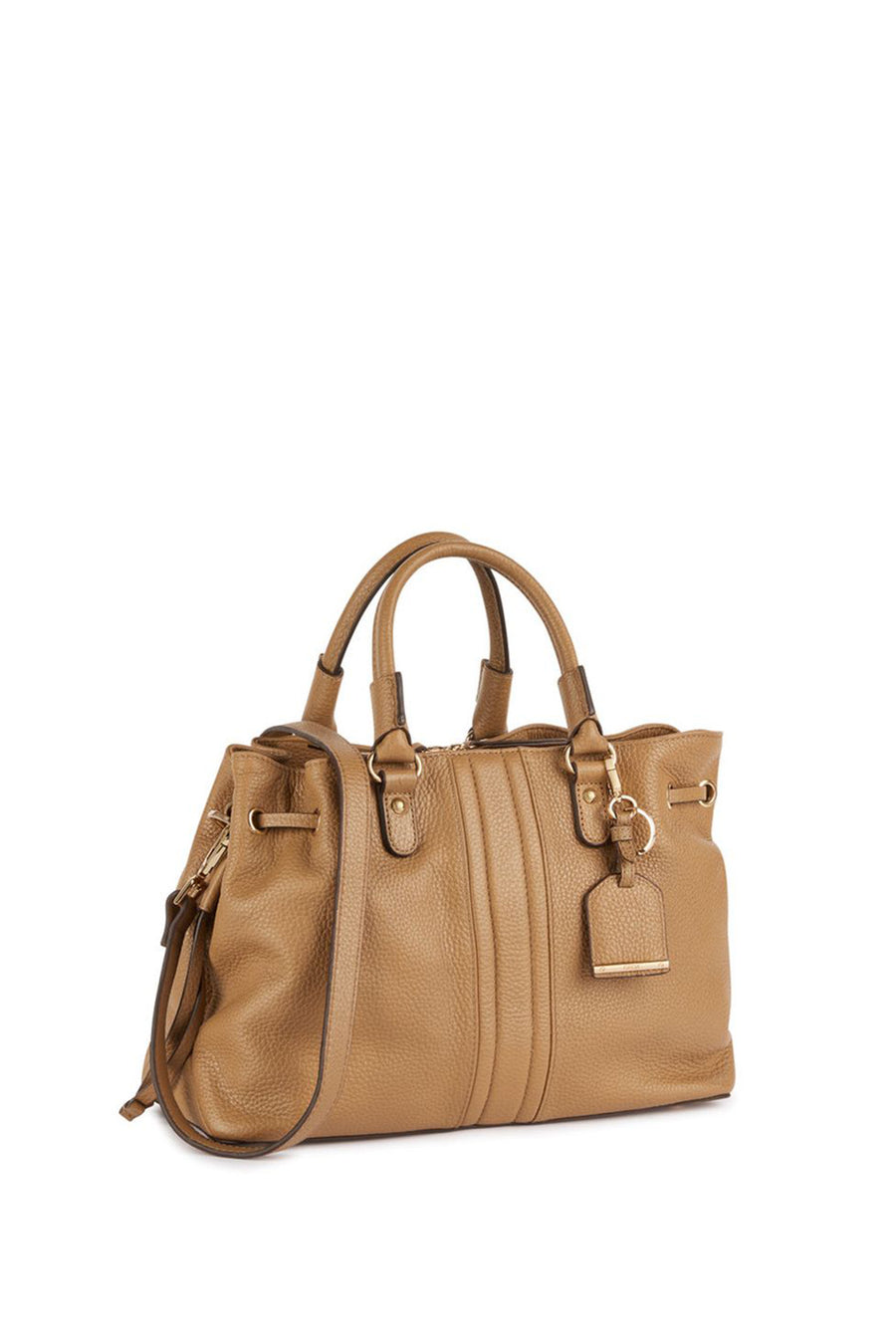 Geox Women's Brown Marsila Long Strap Leather Handbag