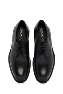 Geox Men's Black Walk Pleasure Lace-up Leather Classic Shoes | Derimod