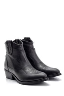 Women's Leather Cowboy Boots | Derimod