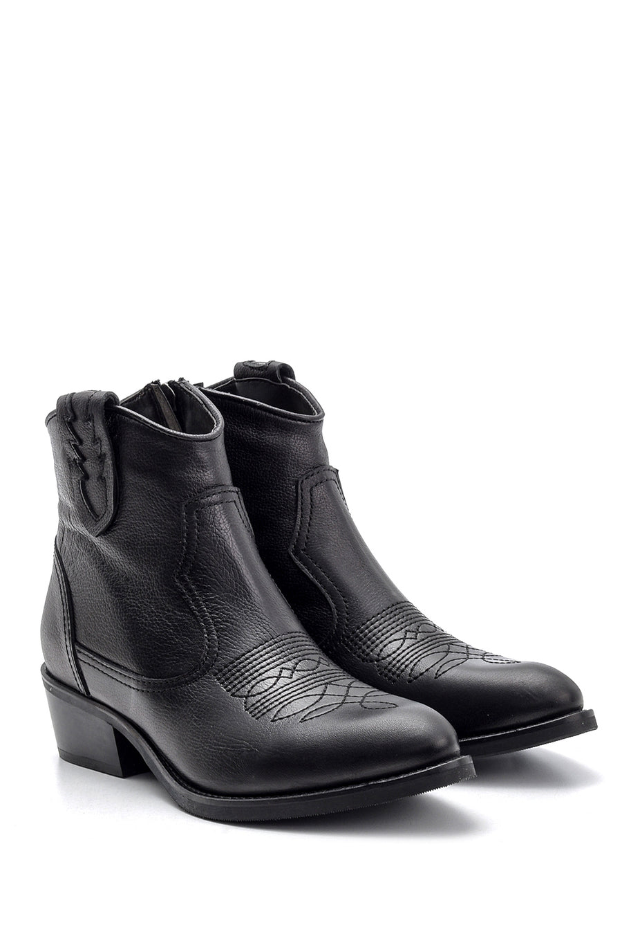 Women's Leather Cowboy Boots