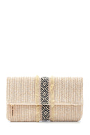 Women's Straw Portfolio Bag | Derimod